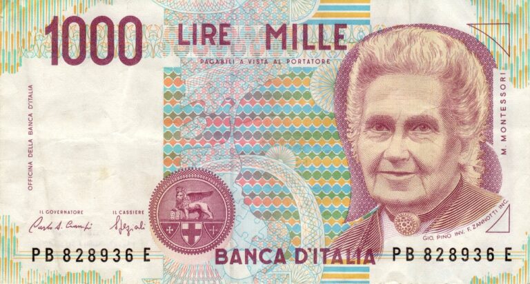 Banconota da 500.000 lire di Raffaello, simbolo di valore collezionistico e rarità.
